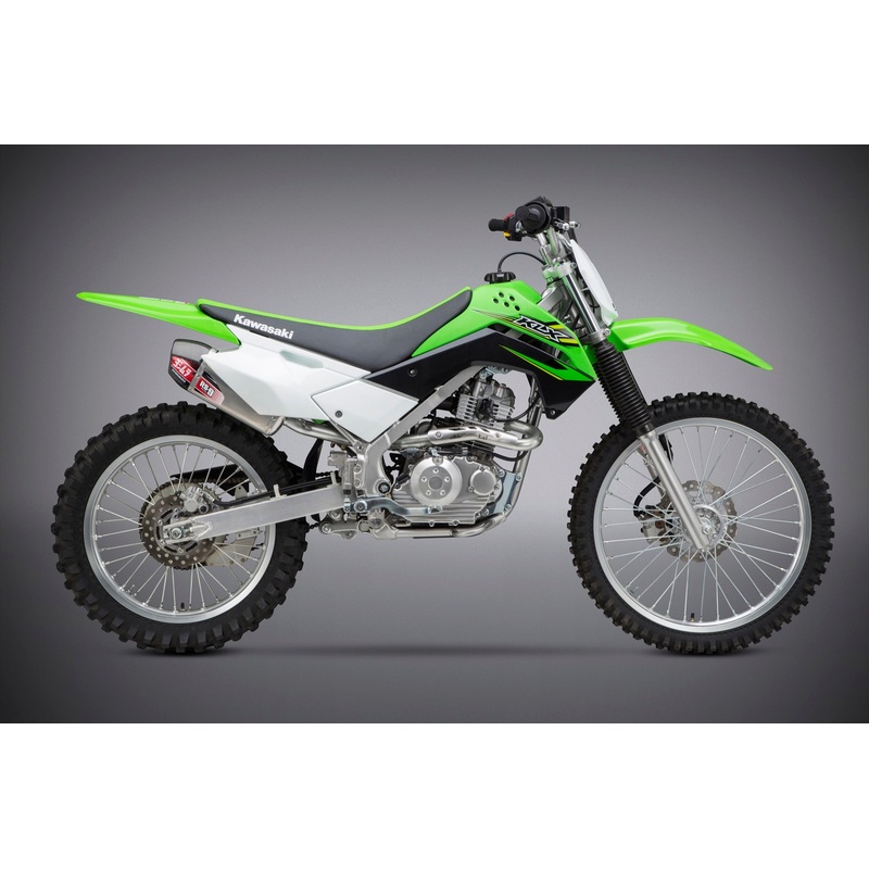 KLX140/L/G/R/RL/RF 11-24 RS-9 Stainless Full Exhaust, w/ Aluminum Muffler