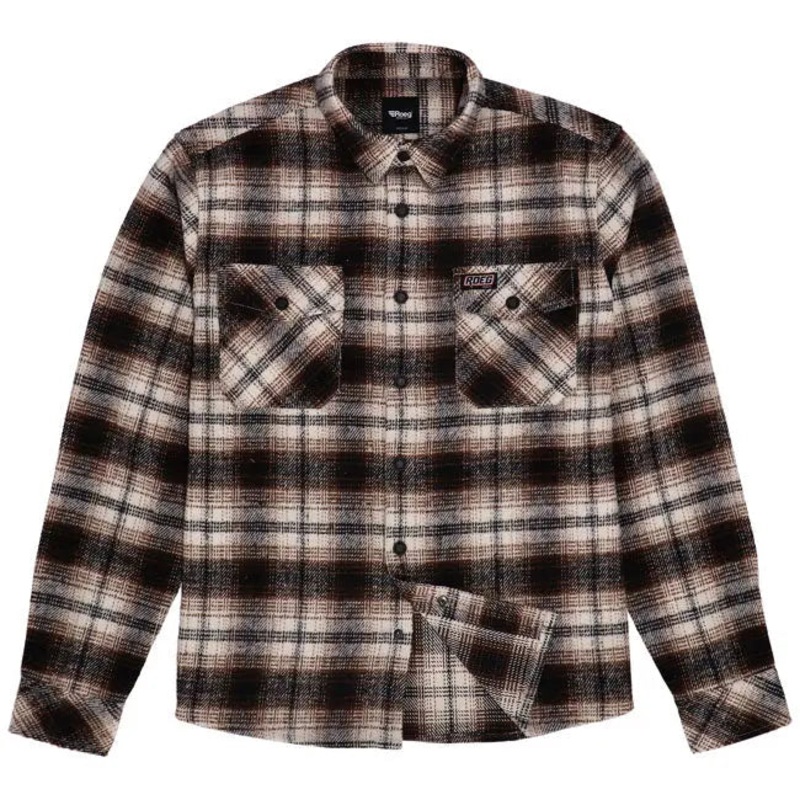 Roeg Blaze Flannel Shirt Brown