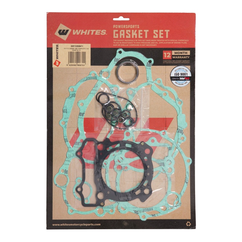 Whites Complete Gasket Set Yamaha YZ250F ’01-’13