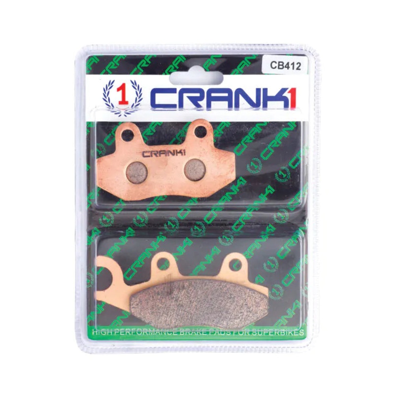 BRAKE PADS REAR TRIUMPH THRUXTON 1200  2017 TO 2020-CB412-CRANK1 Sintered Brake Pad