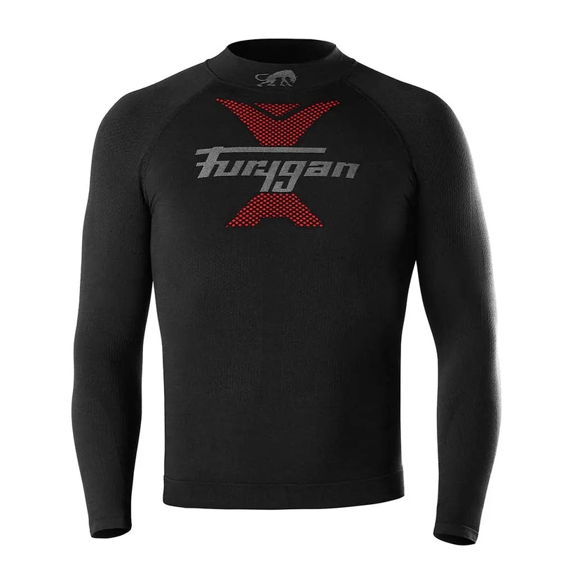 Furygan Active 37.5 Thermo Base Layer Long Sleeves T-Shirt Black