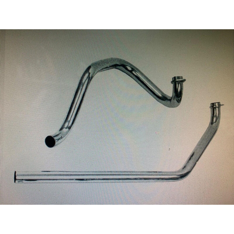 HARLEY DAVIDSON FX EXHAUST PIPES TRUE DUAL SHOVELHEAD FITS FL WITH BATT BOX MOD