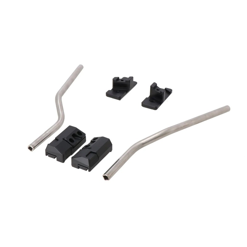 SW-Motech Blaze Panniers Spacer Bars Triumph Street Triple 765 (19-) Black