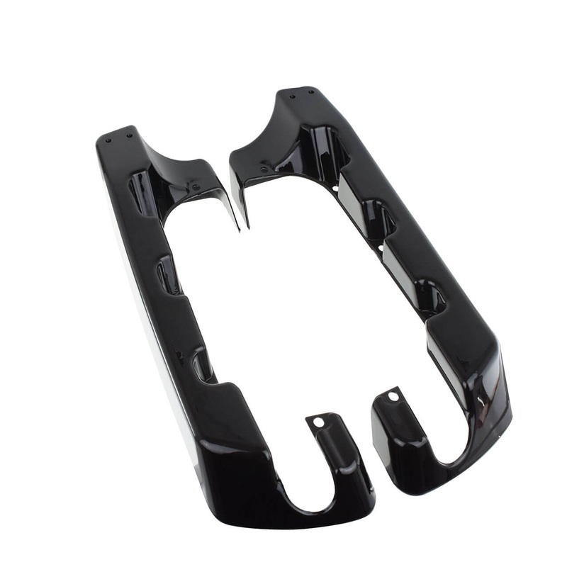 ABS 4″ Hard Saddle Bag Extensions Fit For Touring Models 2014-2018 | Mactions