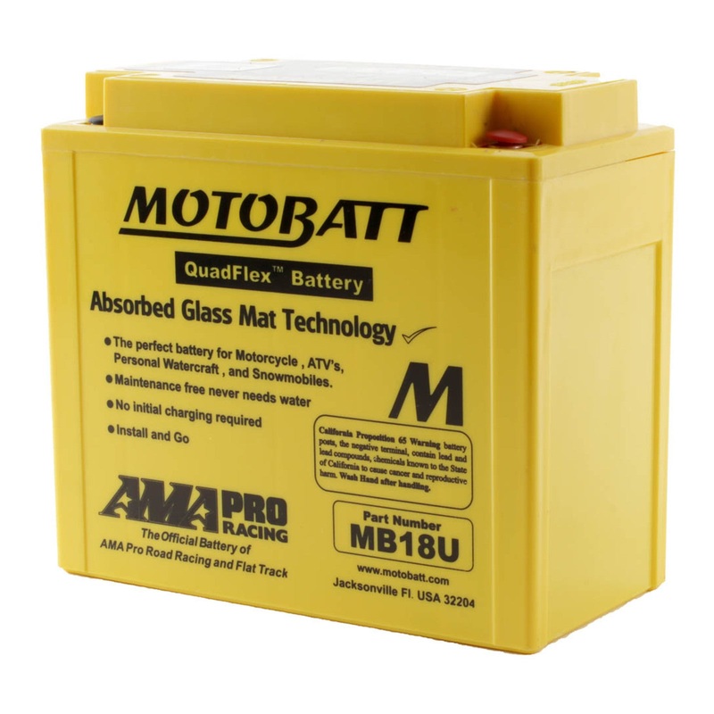 Motobatt Battery Quadflex AGM – MB18U