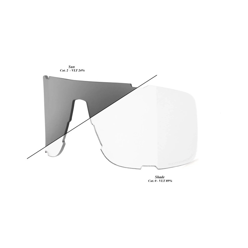 100% Eastcraft Replacement Shield Lens Photochromic Clear / Smoke