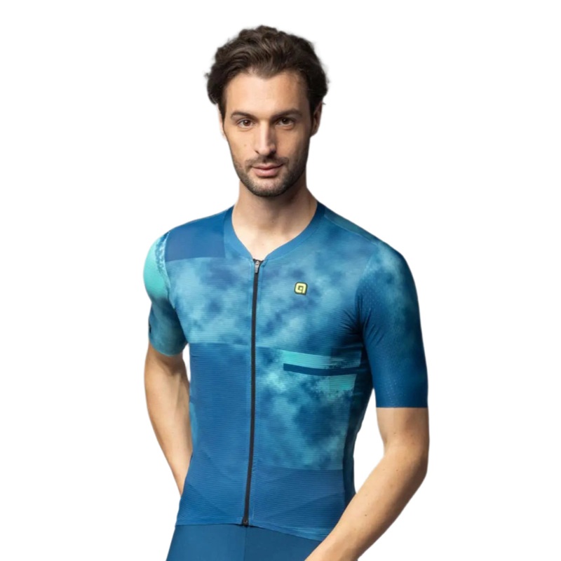 Ale Clothing Atmosphera PR-E Short Sleeves Cycle Jersey Light / Blue