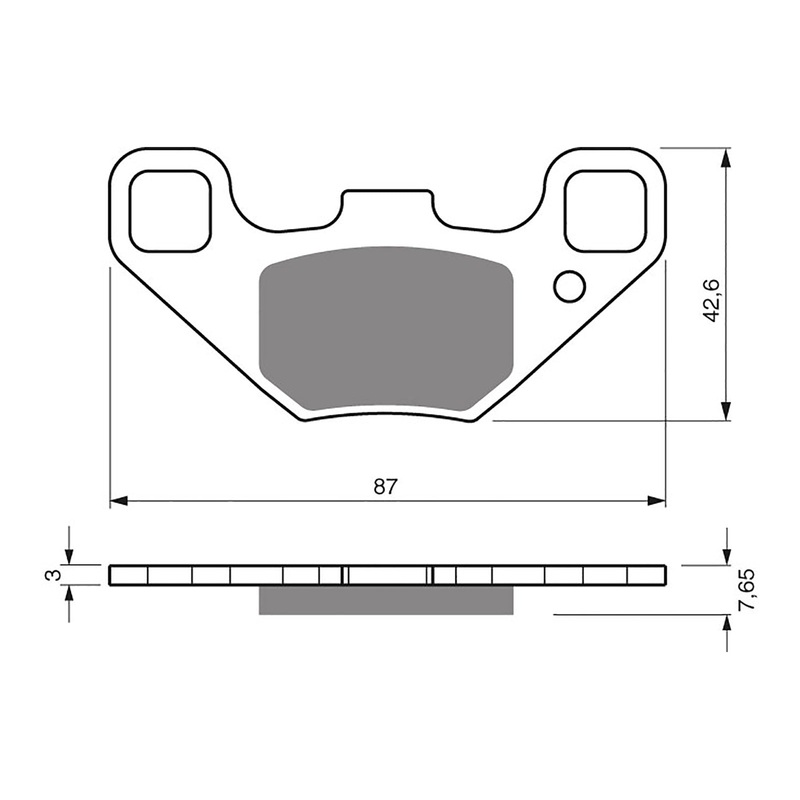 GOLDfren Brake Pads GF342 – K5