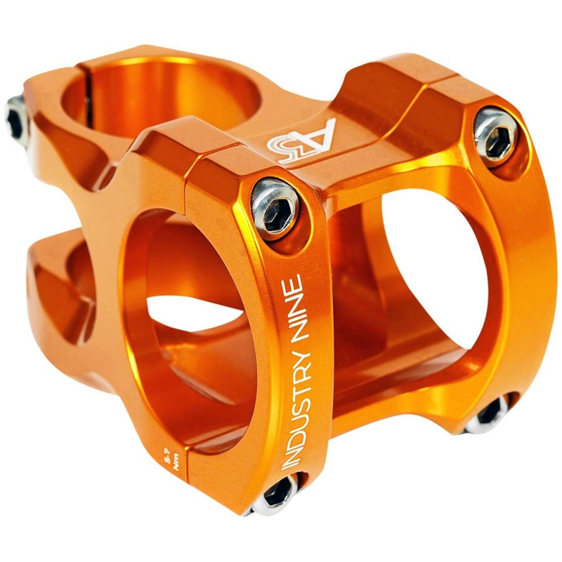 Industry Nine A318 Stem – 31.8mm Clamp – 40mm Length – Orange