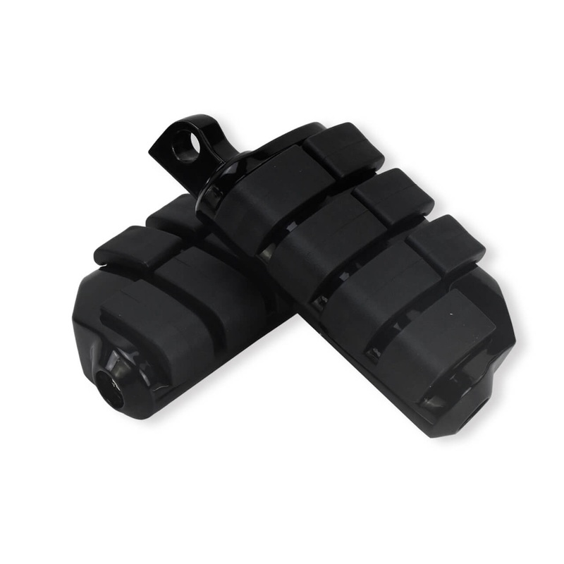 Male Mount Footpegs Footrest Fit Softail Sportster Dyna Touring ’84-’25 | Mactions