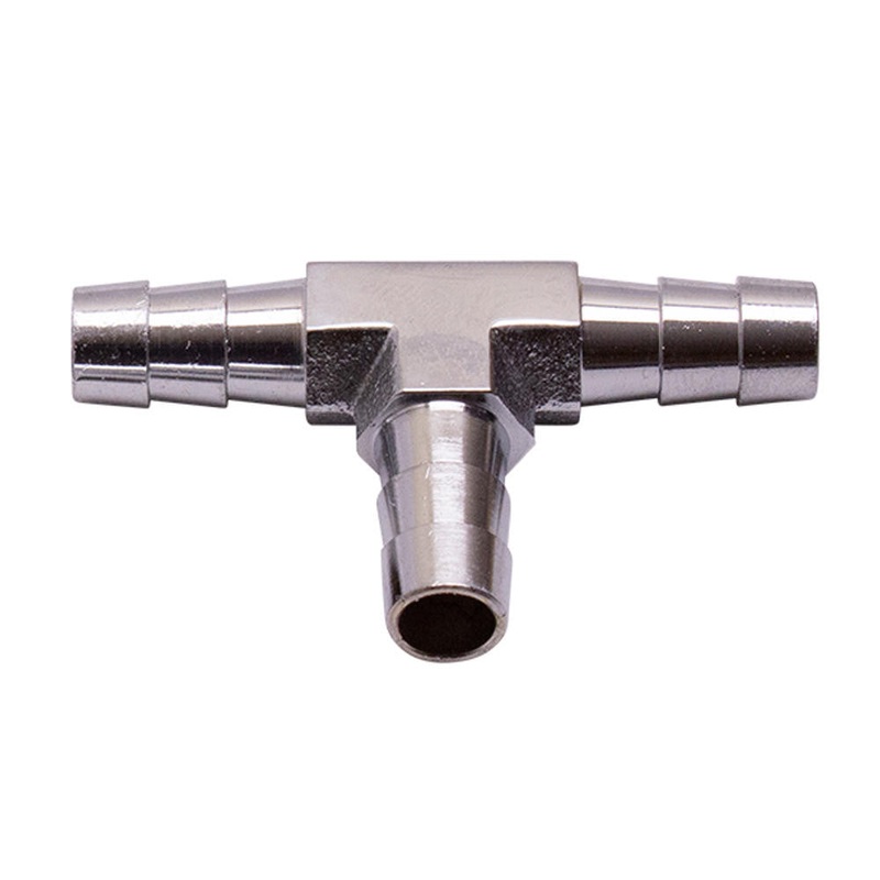 5/16″ Hose Barb Tee Fitting – Chrome