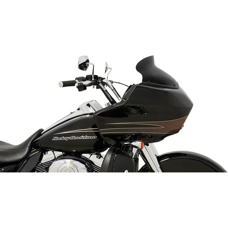 6.5″ Spoiler Windshield, Black Opaque – 15-23 Touring
