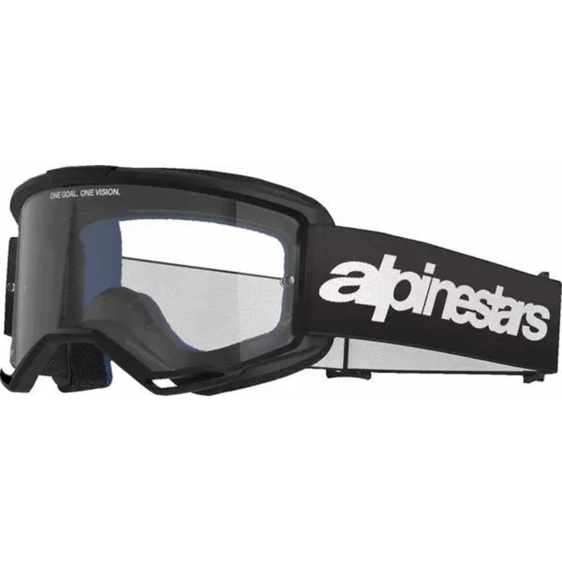 Alpinestars Vision 3 Wordmark Goggles Black / Clear