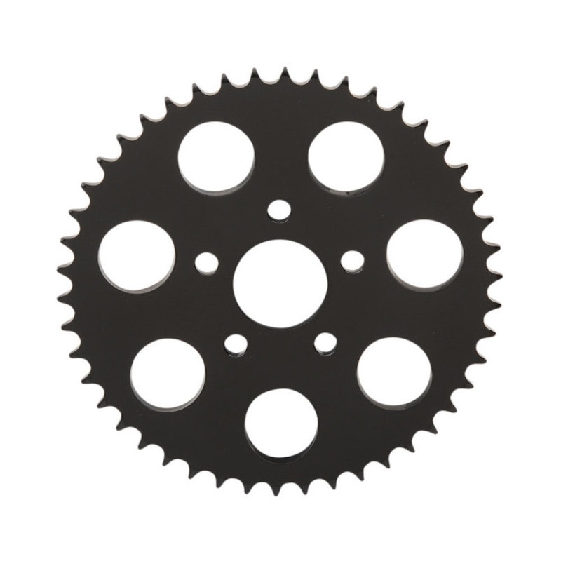 Dished Rear Sprocket For 1973-1985 Harley Chain Conversion – Gloss Black