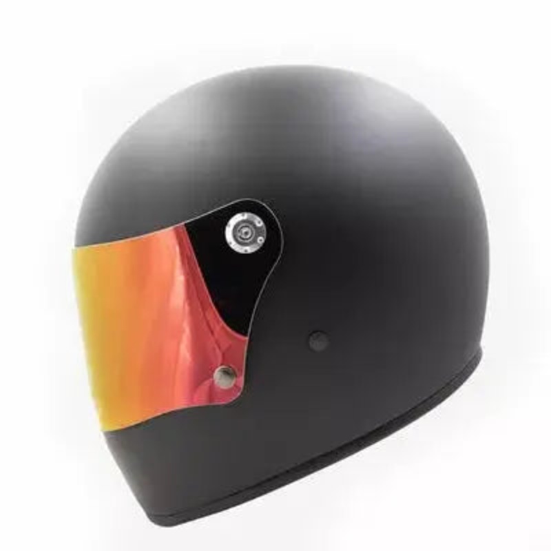 Premier Trophy Helmet Visor Red Chromed