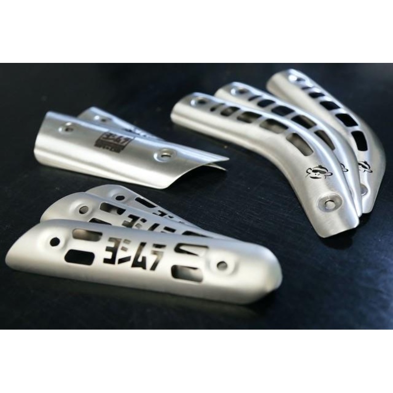1170285 Stainless Heatshield, R55