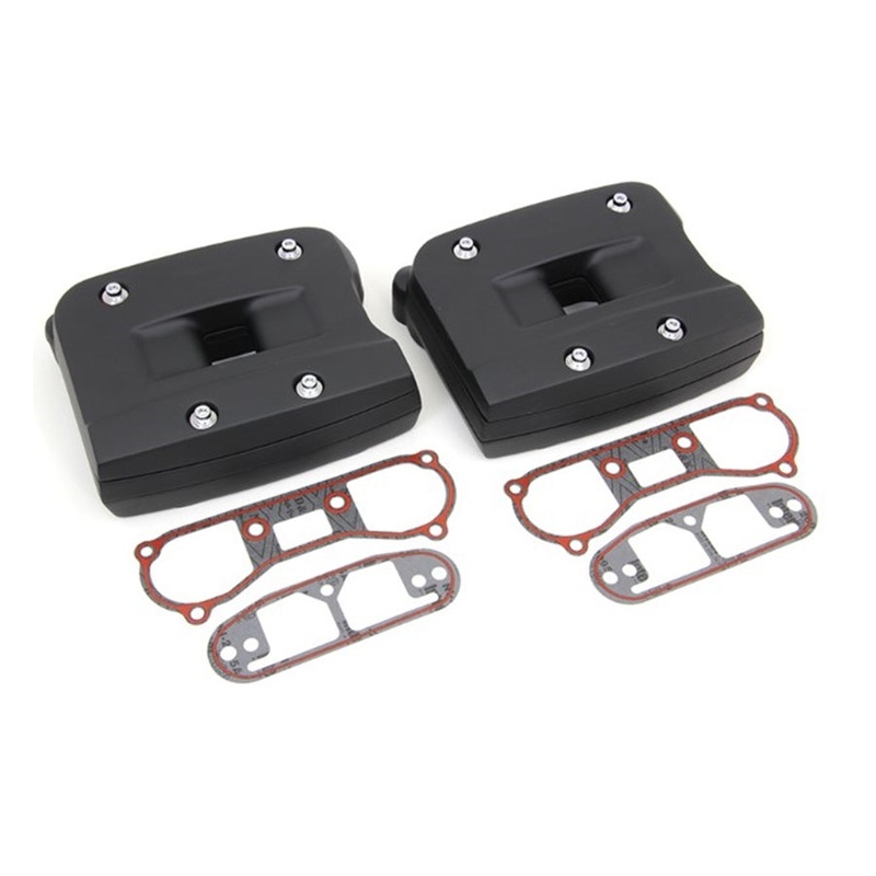 Black Rocker Box Cover Set – 92-99 Big twin models