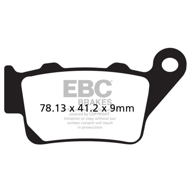 Brakes – FA208TT Carbon – EBC (Rear)