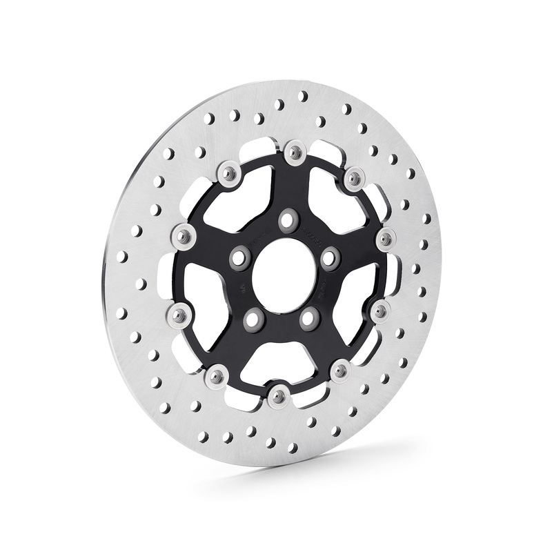 Harley Davidson 41500156 Seismic Rear Brake Rotor KIT,BRK RTR,REAR,5 SPK,BLK