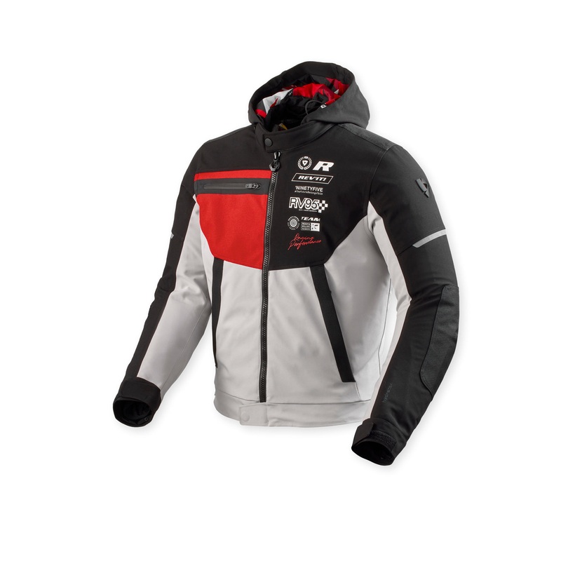 Revit Haste H2O Textile Jacket Black / Red