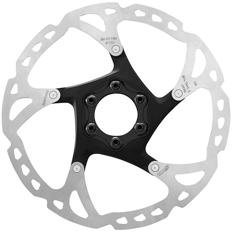 Shimano Deore XT SM-RT76 Disc Rotor – 6-Bolt – 180mm