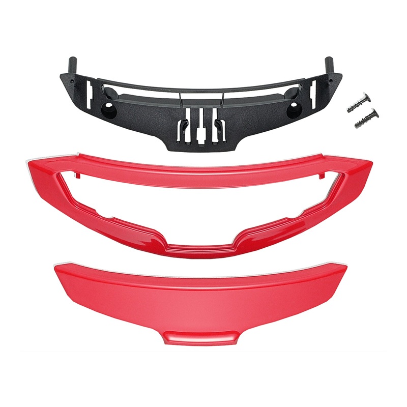 Shoei NXR Lower Air Intake – Red