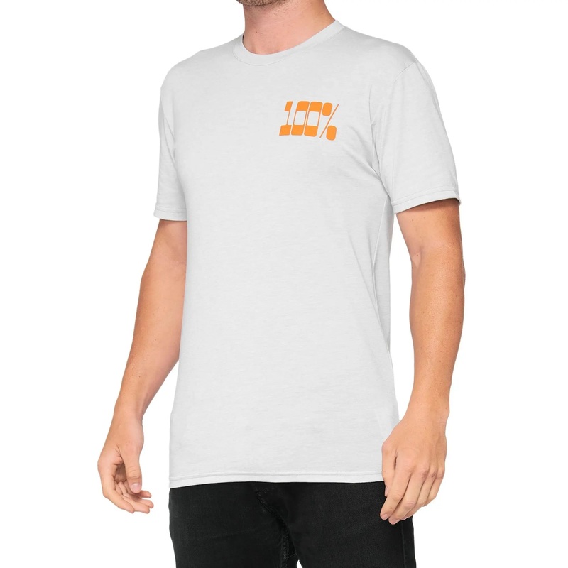 100% Trona Tech T-Shirt Chalk
