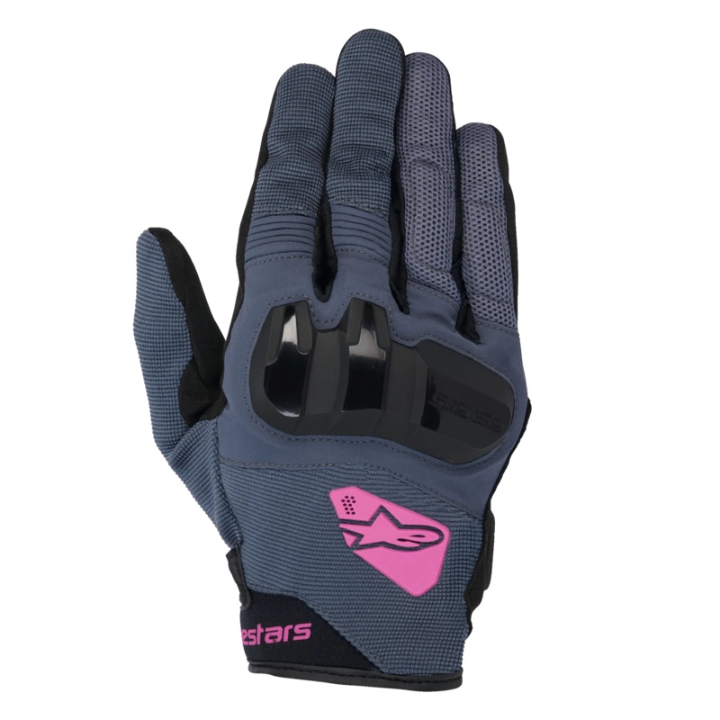Alpinestars Stella Chrome Gloves Asphalt / Black / Purple