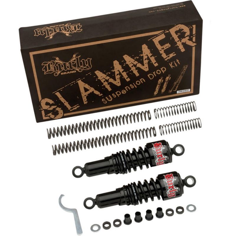 Burly Brand Slammer Kit – 2004-2015 Sportster XL – Black
