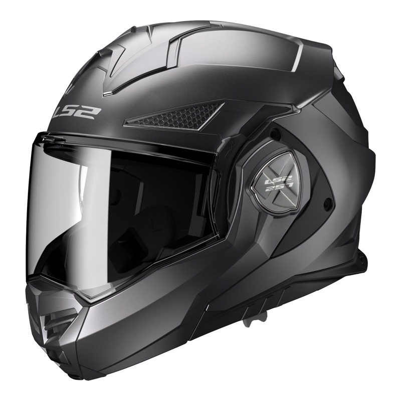 LS2 FF901 Advant X Solid Helmet – Matte Titanium 06