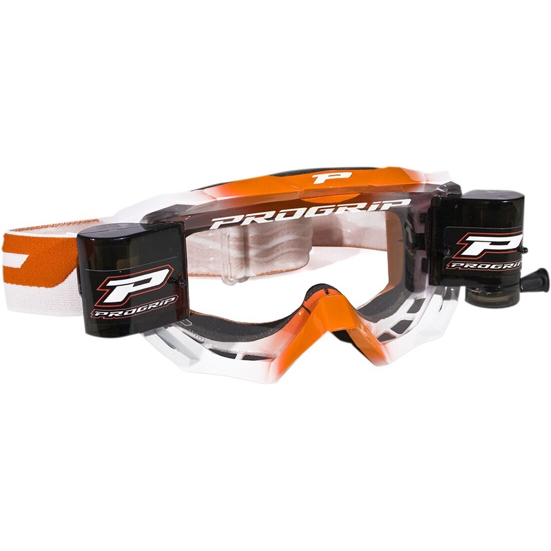 Pro Grip Venom Roll-Off Goggles Orange