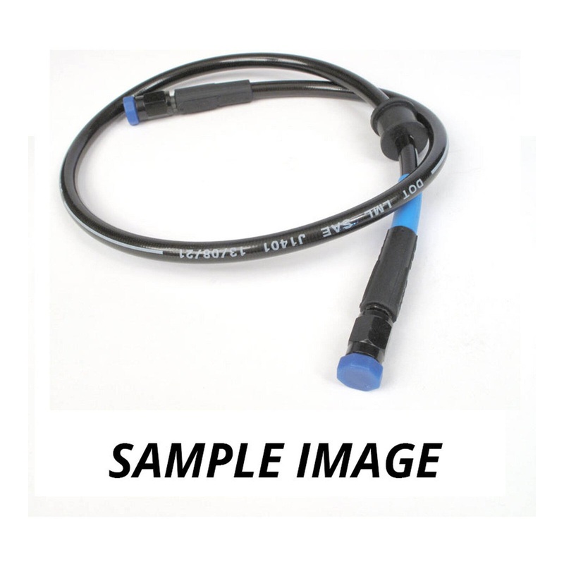 Whites Premade Brake Line – 1350mm – (Dark Smoke)