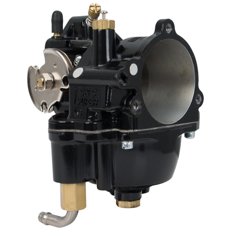 S&S Cycle Super G Carburetor – Big Bore – Black