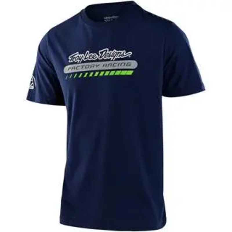 Troy Lee Designs Factory Racing Tee Navy