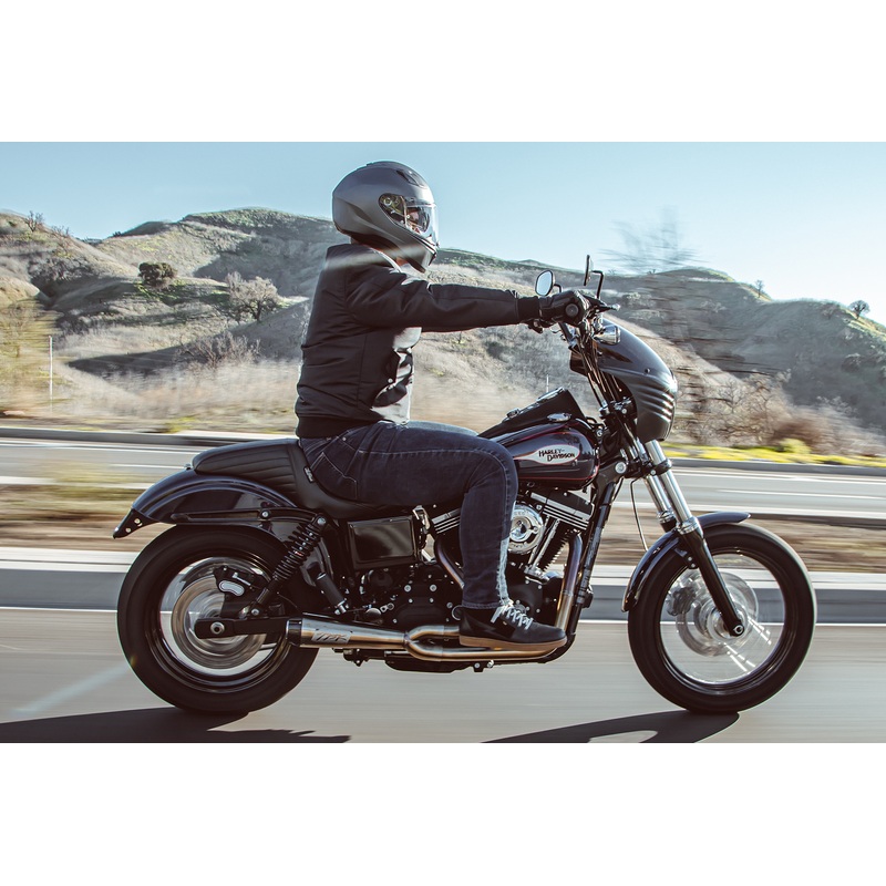 2Bros FXD06-17 2-1 SS CF Race Exhaust