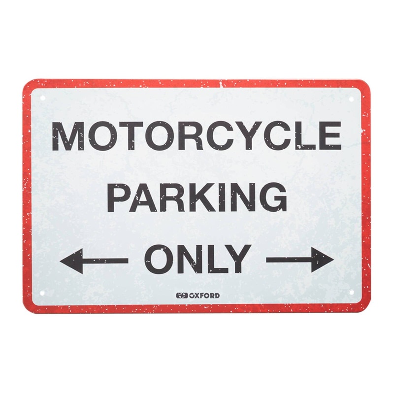 Oxford Garage Metal Sign: “Parking”