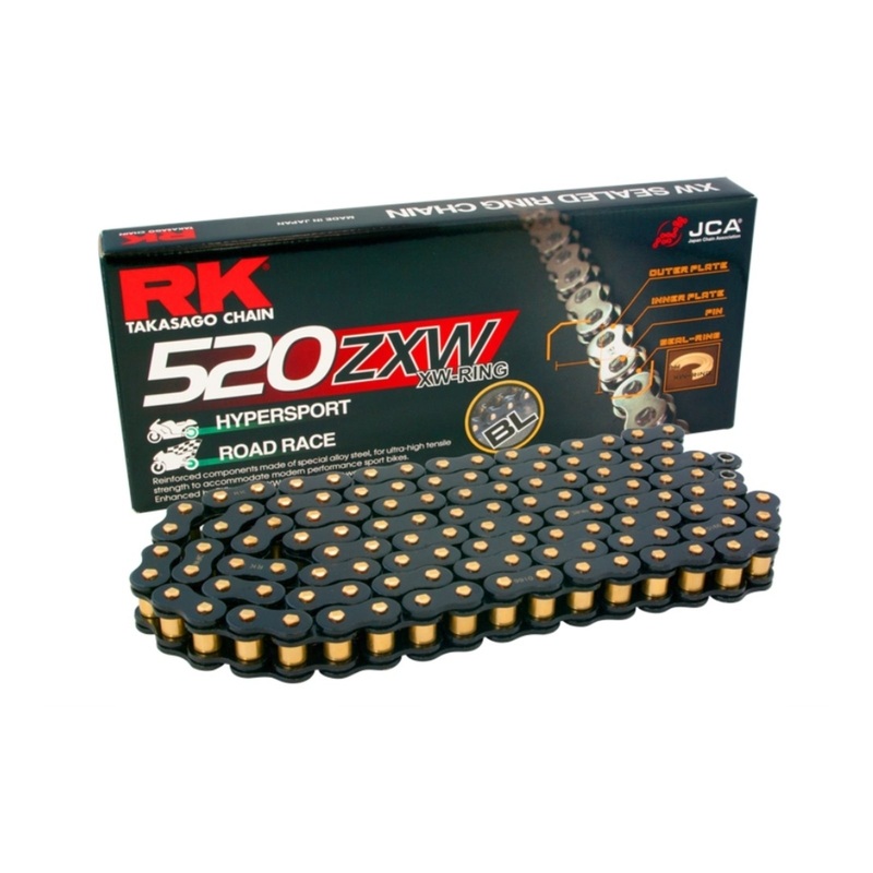 RK Chain 520ZXW XW-Ring Chain Hypersports – Black