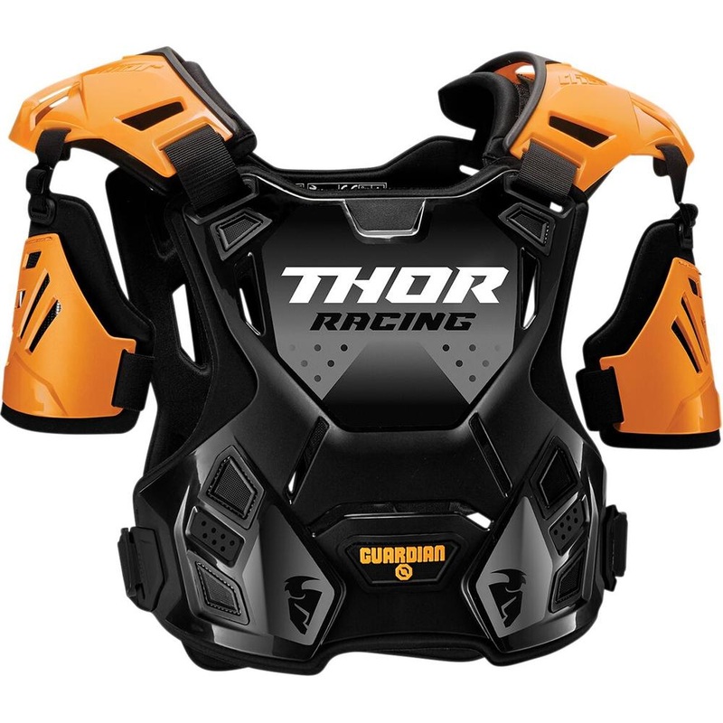 Thor Guardian Youth Chest Protector Black / Orange