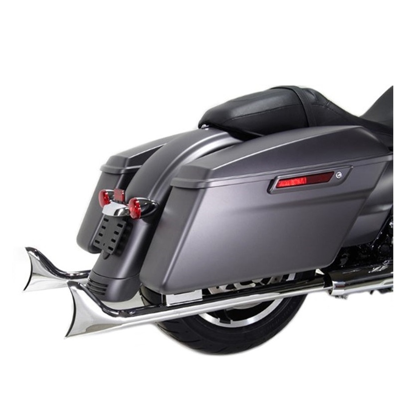 36″ Straight Fishtail Exhast Pipe Set FLT 1995-2016