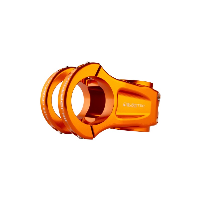 Burgtec Enduro MK3 Stem – 35mm Clamp – 50mm Length – Iron Bro Orange