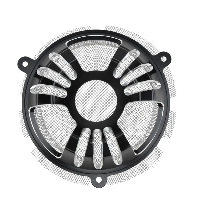 Front Speaker Grill Mesh Cover Fit Harley Touring FLHTKL CVO FLHX 2014-2023