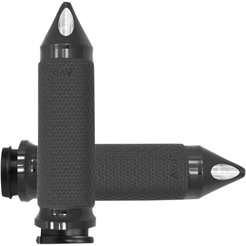 Grips Memory Foam Spike Medium Throttle By Wire Black