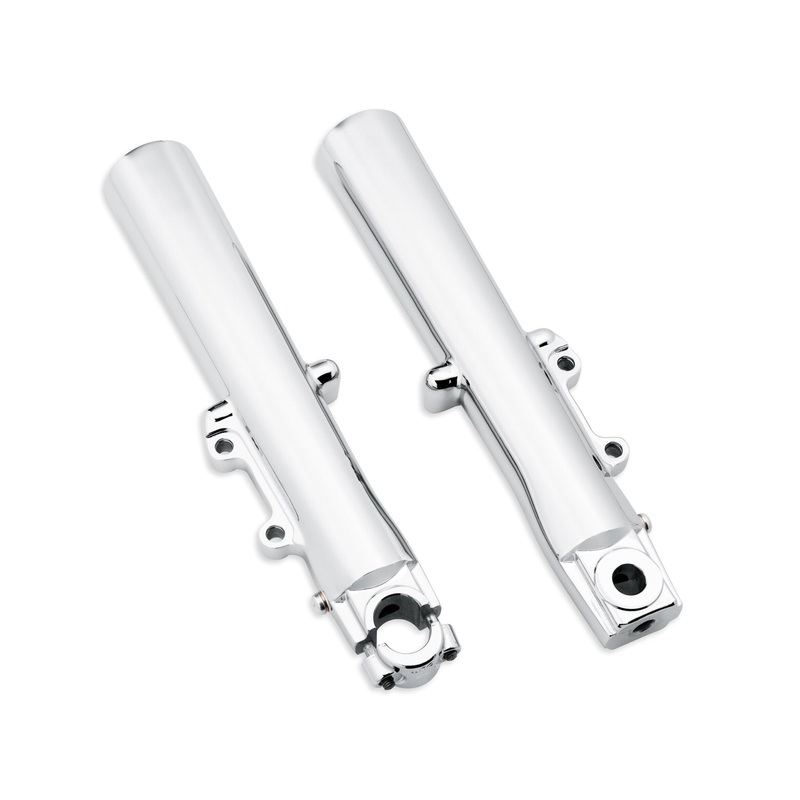 Harley Davidson 45500167 Chrome Lower FORK SLIDER KIT, CHRM