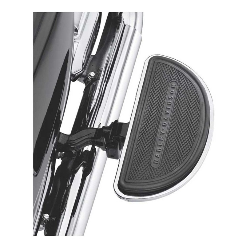 Harley Davidson 50807-08 Half-Moon Passenger Footboard Pans & Inserts – Chrome