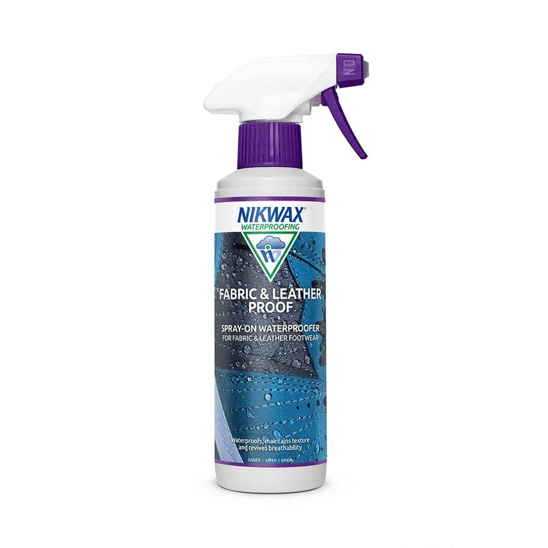 Nikwax Fabric & Leather Proof Spray Single – 300ml