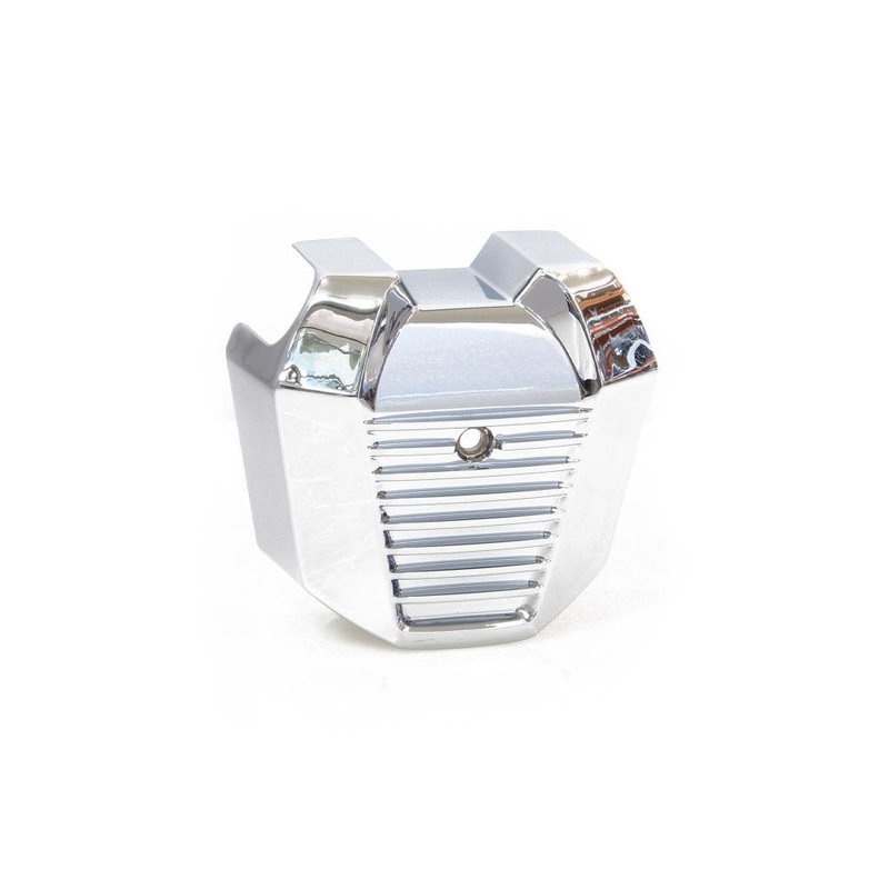 Precision Coil Cover – Chrome. Fits Softail 2018up.