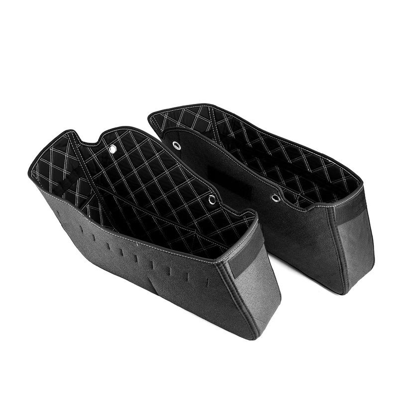 2014-2023 Harley Davidson Road King Street Glide Motorcycle Saddlebag Liners w/ Tool Pockets