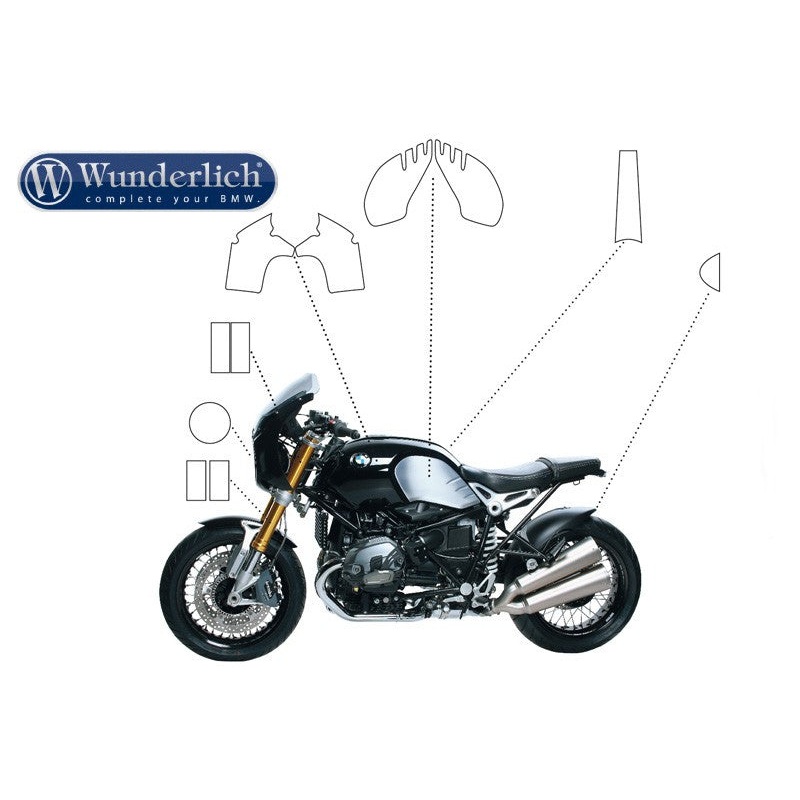 BMW R NineT Protection – Tank Protection Set