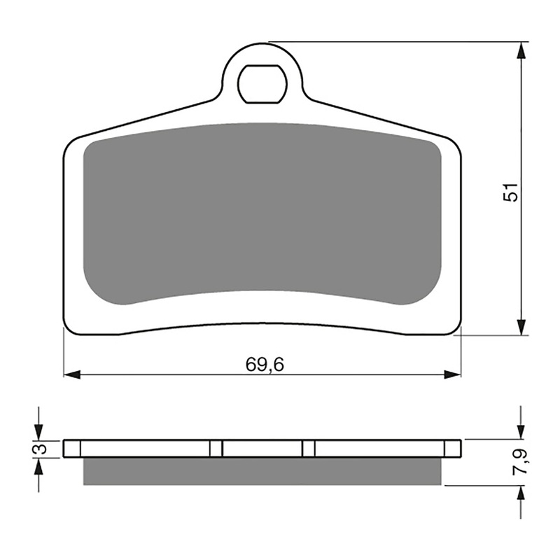 GOLDfren Brake Pads GF233 – S3