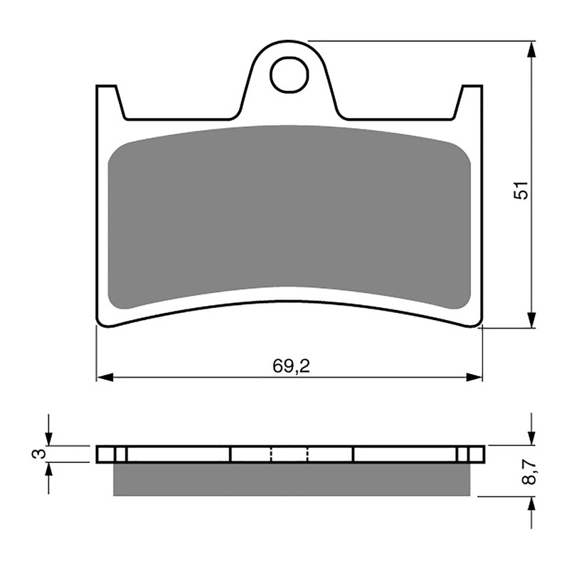 GOLDfren Brake Pads – GPR Sintered Racing